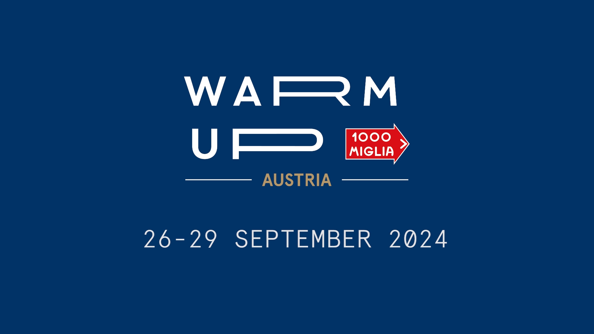 1000 miglia Warm Up Austria 2024 - Percorso